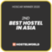 Hostelworld Hoscars badge